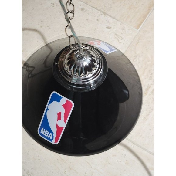 Trademark‎ Global NBA 14" Single Shade Bar Lamp Polyresin 36" Pull Chain On Off - Picture 7 of 14